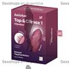 Tap & Climax 1 Vibrador con 2 motores y funciones de toques con carga USB